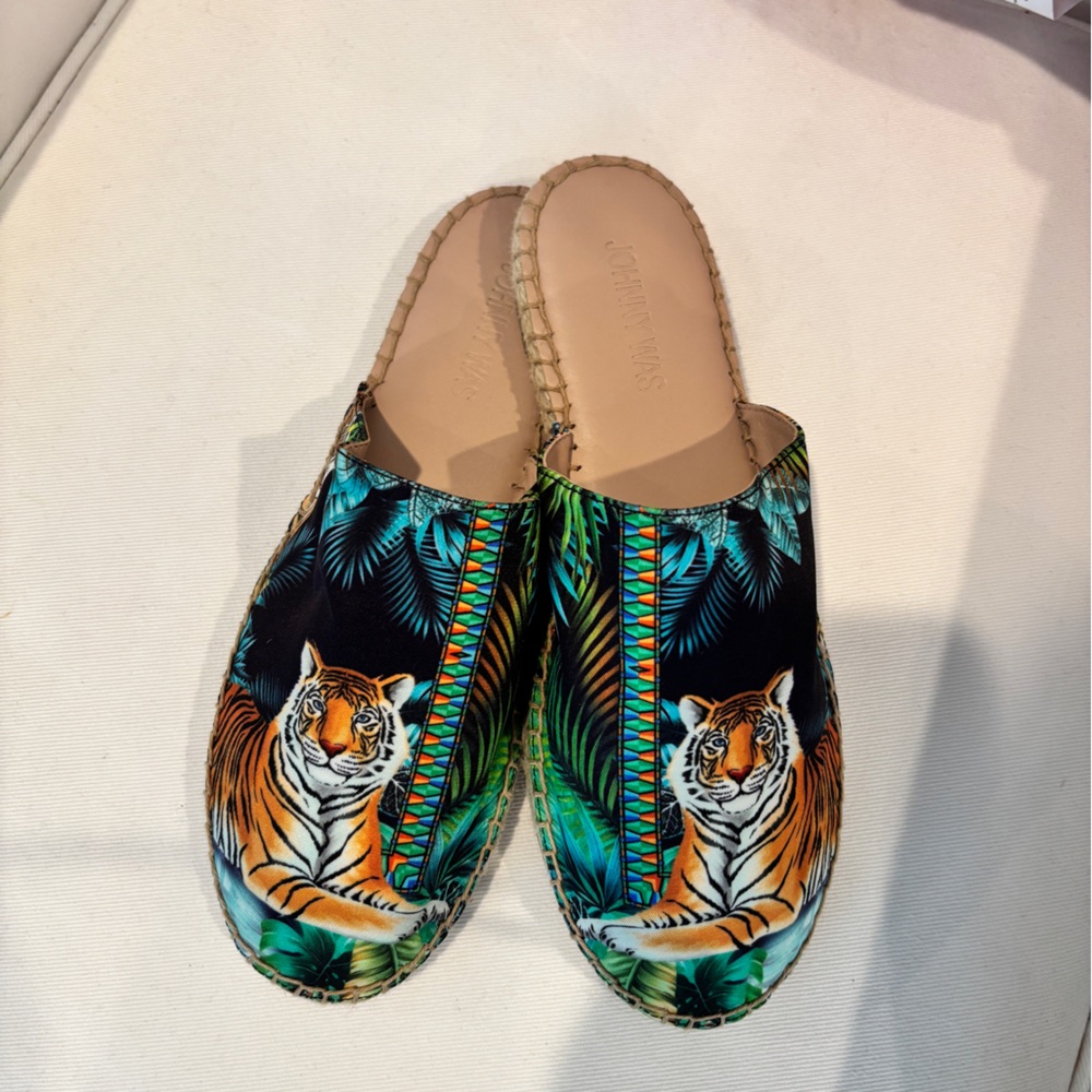 Johnny Was Multicolor Espadrilles 8.5
